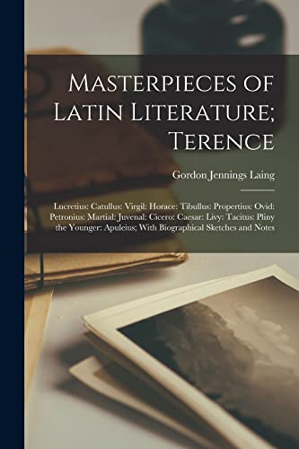 Masterpieces of Latin Literature; Terence