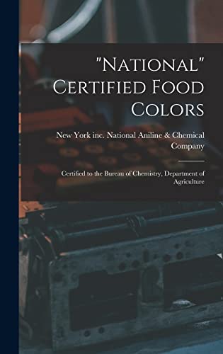 'National' Certified Food Colors