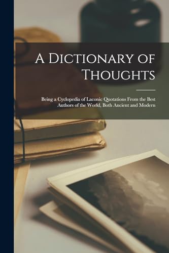 A Dictionary of Thoughts