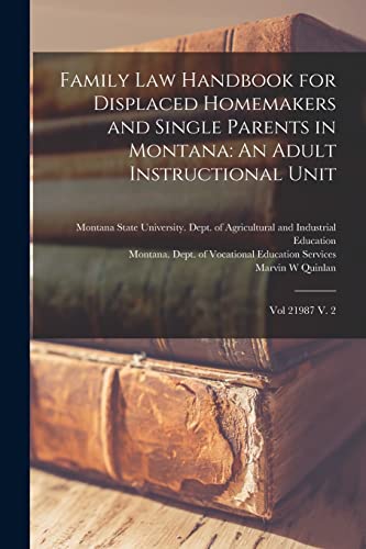 Family law Handbook for Displaced Homemakers and Single Parents in Montana