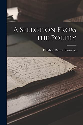 A Selection From the Poetry