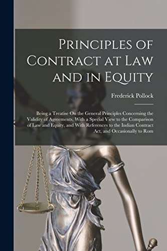 Principles of Contract at Law and in Equity