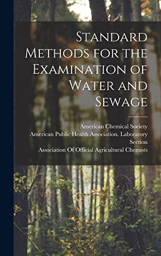 Standard Methods for the Examination of Water and Sewage