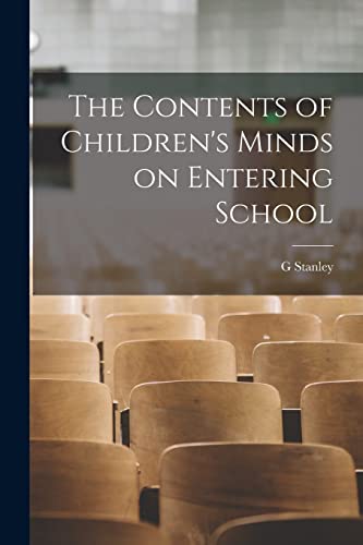 The Contents of Children's Minds on Entering School
