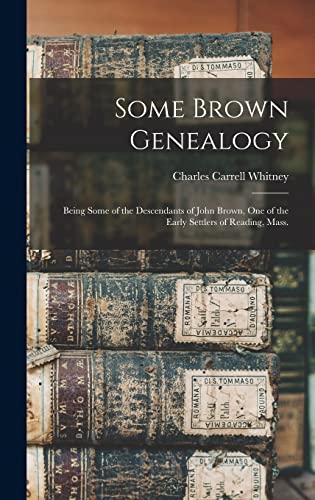 Some Brown Genealogy