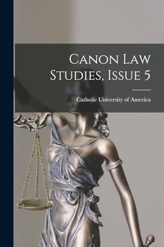 Canon Law Studies, Issue 5