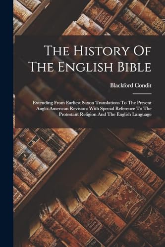 The History Of The English Bible