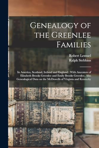 Genealogy of the Greenlee Families