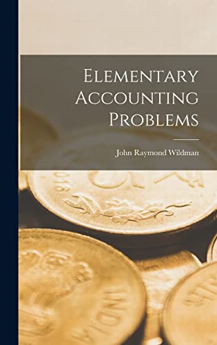 Elementary Accounting Problems