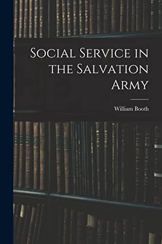 Social Service in the Salvation Army
