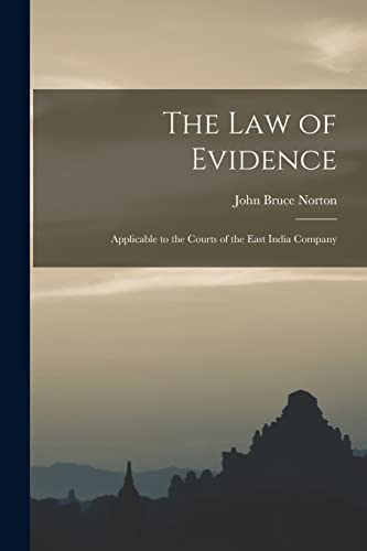 The Law of Evidence