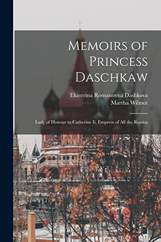 Memoirs of Princess Daschkaw