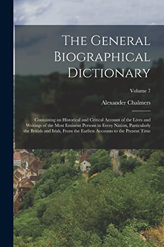 The General Biographical Dictionary