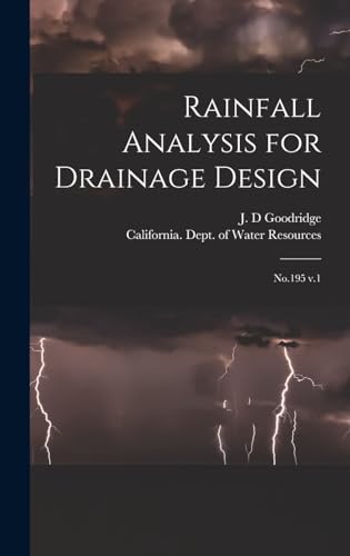 Rainfall Analysis for Drainage Design