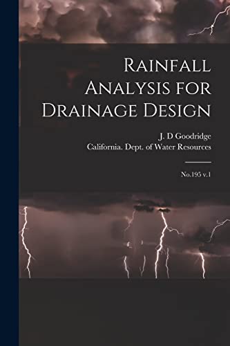 Rainfall Analysis for Drainage Design