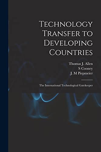 Technology Transfer to Developing Countries