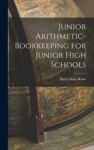Junior Arithmetic-bookkeeping for Junior High Schools
