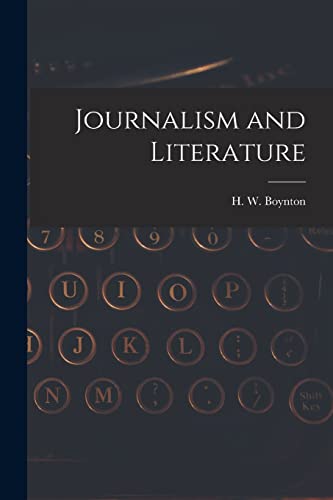 Journalism and Literature