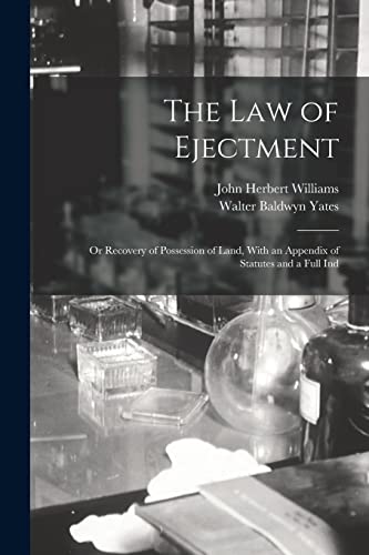 The law of Ejectment