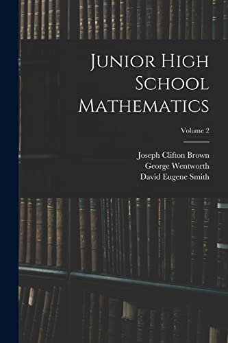 Junior High School Mathematics; Volume 2