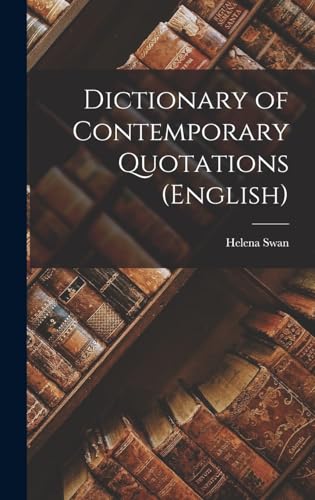 Dictionary of Contemporary Quotations (English)