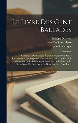 Le Livre Des Cent Ballades