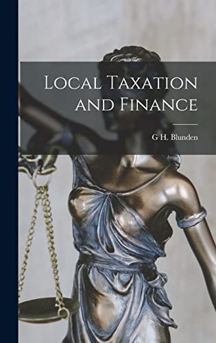 Local Taxation and Finance