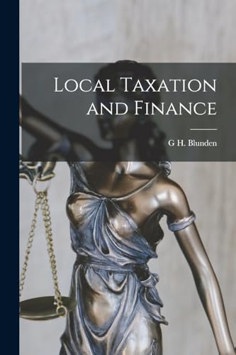 Local Taxation and Finance