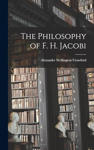 The Philosophy of F. H. Jacobi