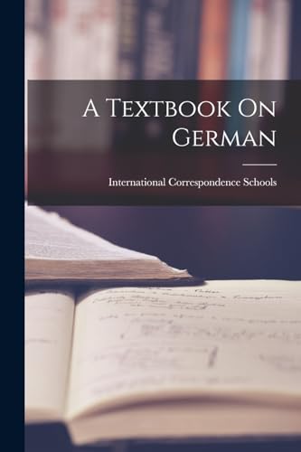 A Textbook On German