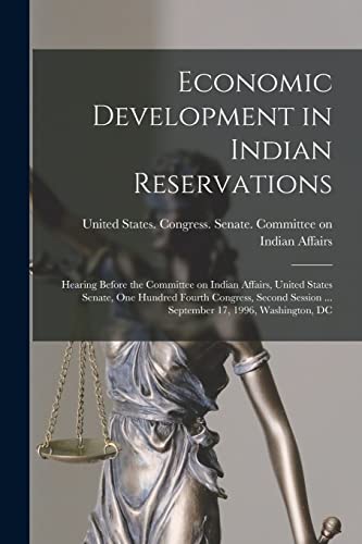Economic Development in Indian Reservations