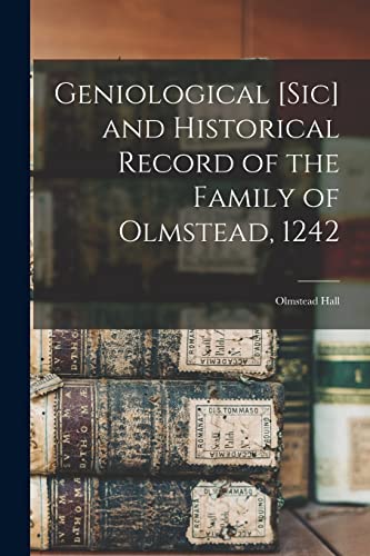 Geniological [sic] and Historical Record of the Family of Olmstead, 1242