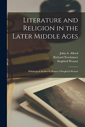 Literature and Religion in the Later Middle Ages