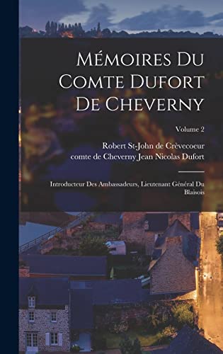 Mémoires du comte Dufort de Cheverny