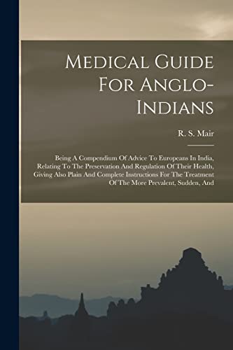 Medical Guide For Anglo-indians