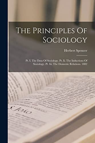 The Principles Of Sociology