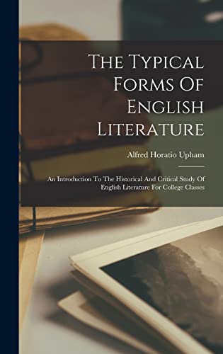 The Typical Forms Of English Literature