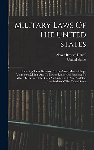 Military Laws Of The United States