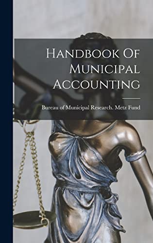 Handbook Of Municipal Accounting