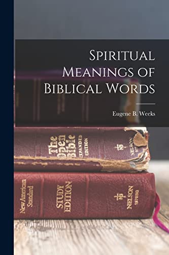 Spiritual Meanings of Biblical Words