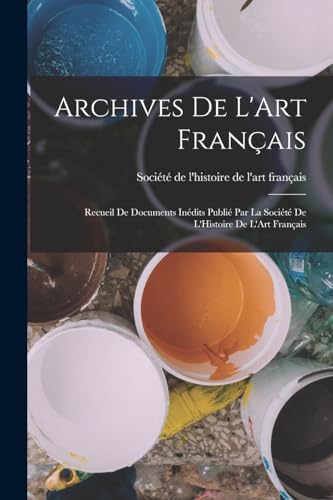 Archives De L'Art Français