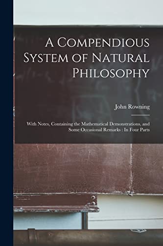 A Compendious System of Natural Philosophy