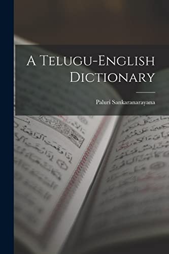 A Telugu-english Dictionary