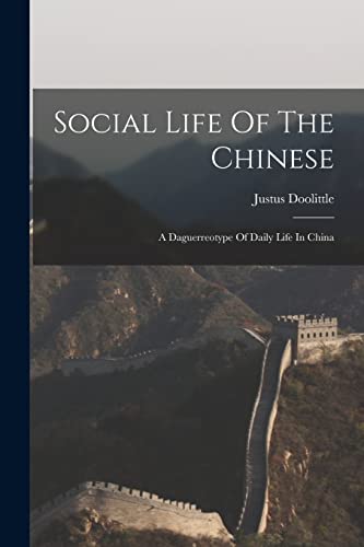 Social Life Of The Chinese