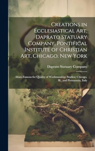 Creations in Ecclesiastical Art, Daprato Statuary Company, Pontifical Institute of Christian Art, Chicago, New York