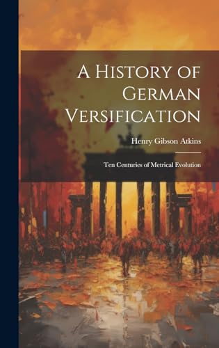 A History of German Versification