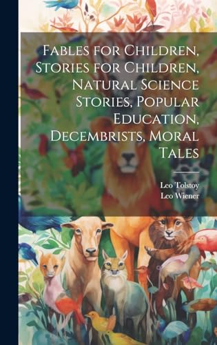 Fables for Children, Stories for Children, Natural Science Stories, Popular Education, Decembrists, Moral Tales
