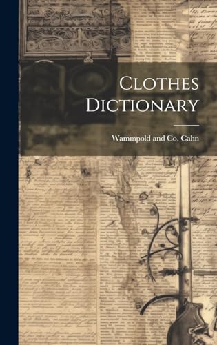 Clothes Dictionary