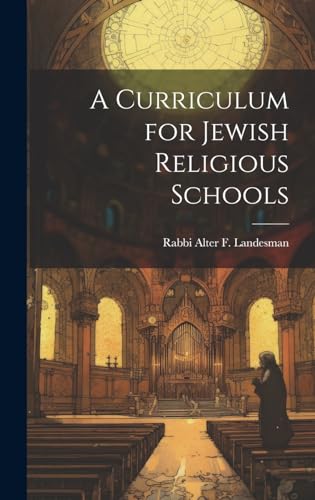 A Curriculum for Jewish Religious Schools