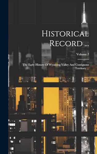 Historical Record ...
